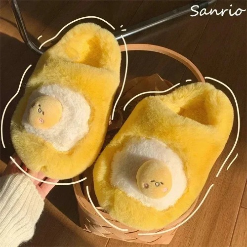 Happy Egg Slippers - 9-10