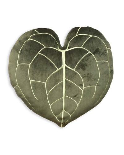 Philosophy Co. Plush Leaf Pillow-3D Accent Clarinervium Leaf Throw Pillow for Couch Sofa Living Room Home Decor for Plant Lovers, Garden Lovers, Green Thumb Family & Friends - Clarinervium Leaf