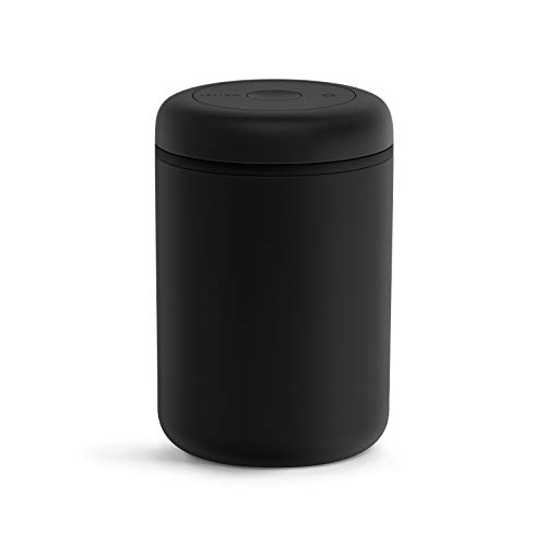 Fellow Atmos Vacuum Coffee Canister & Food Storage Container - 1.2 Liter - Matte Black