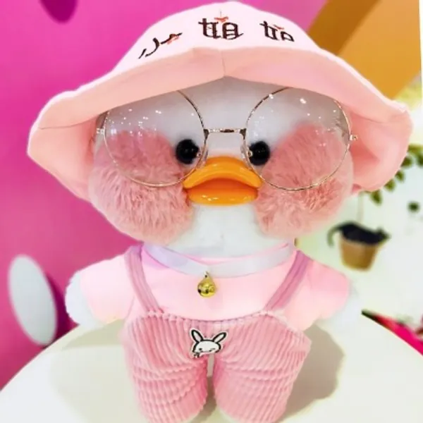 Cute Kawaii Duck Plush Toy Lalafanfan Cafe Mimi Stuffed Animal | Etsy UK