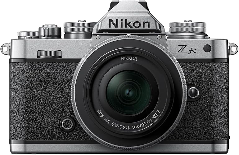 Nikon Z fc with Wide-Angle Zoom Lens | Retro-inspired compact mirrorless stills/video camera with 16-50mm zoom lens | Nikon USA Model - Body w/ NIKKOR Z DX 16-50mm f/3.5-6.3 VR Lens