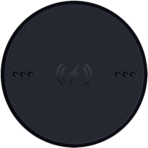 Razer Wireless Charging Puck for Basilisk V3 Pro Gaming Mouse: Magnetic Wireless Charging - Compatible with Qi Charging Devices - Mouse and Mouse Dock Sold Separately