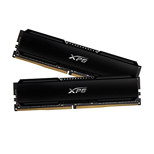 XPG GAMMIX D20 DDR4 3200MHz 16GB (2x8GB) PC4-25600 SDRAM 288-Pins UDIMM Desktop Memory Kit Black (AX4U32008G16A-DCBK20) - 2x8GB - 3200MHz