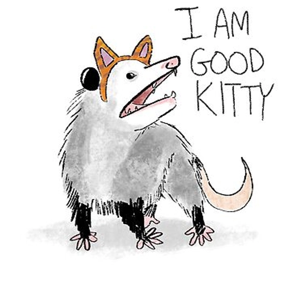 "I AM GOOD KITTY" Design | Sticker