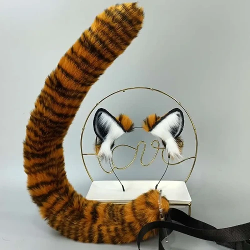 Furry Tiger Ears