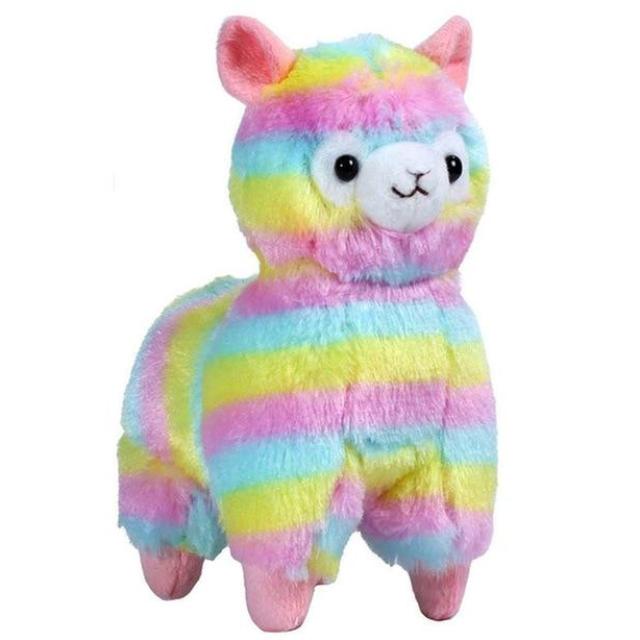 Rainbow Alpaca Keychain | Default Title