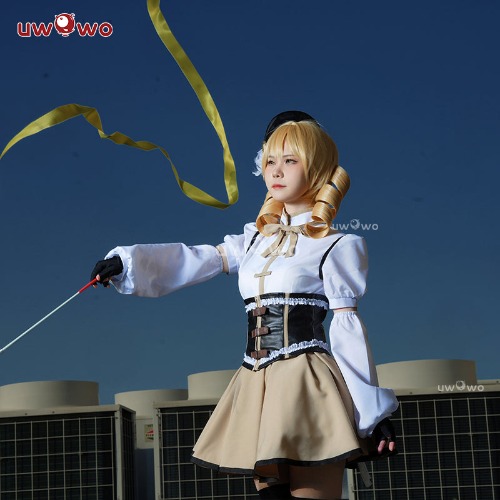 Puella Magi Madoka Magica Tomoe Mami Cospaly Costume