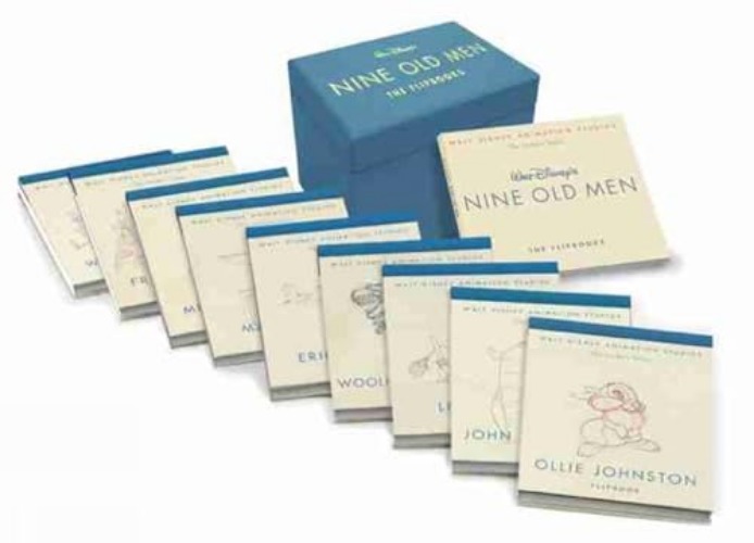 Walt Disney Animation Studios The Archive Series Walt Disney's Nine More Old Men (Nine More Old Men: The Flipbooks): The Flipbooks (Disney Editions Deluxe)