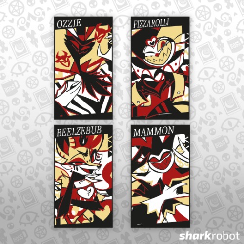 Helluva Boss Collectible Metal Cards - Series 2 - Wave 3 GOLD | Default Title