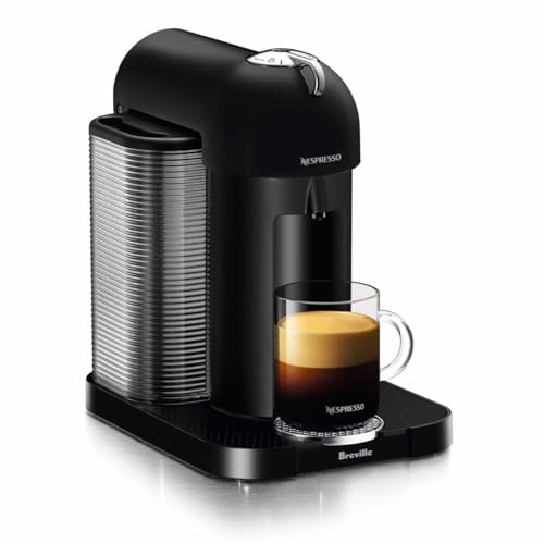 Nespresso Vertuo Coffee and Espresso Machine by Breville, 5 Cups, Black - Machine - Matte Black