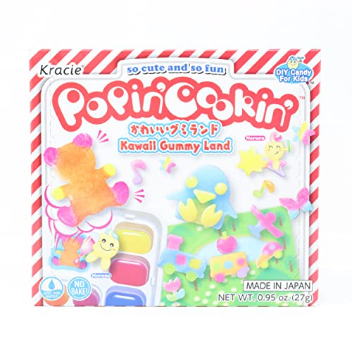Kracie Popin' Cookin' DIY Gummy Land Candy Kit - 1 Count (Pack of 1)