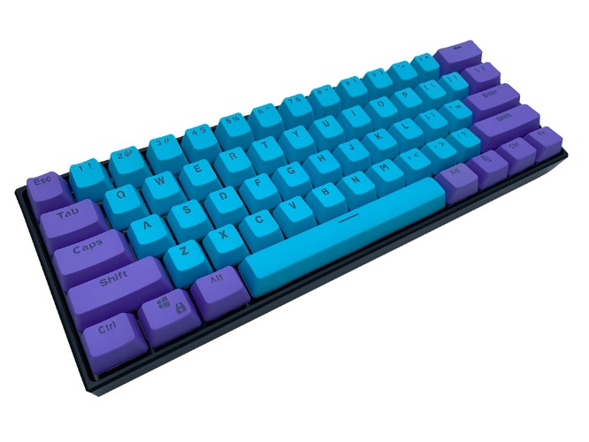 Amethyst v1 Keycap Set - Alpherior Keys | 60% Keycap Set