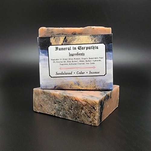 "Funeral in Carpathia" Handmade Vegan Bar Soap