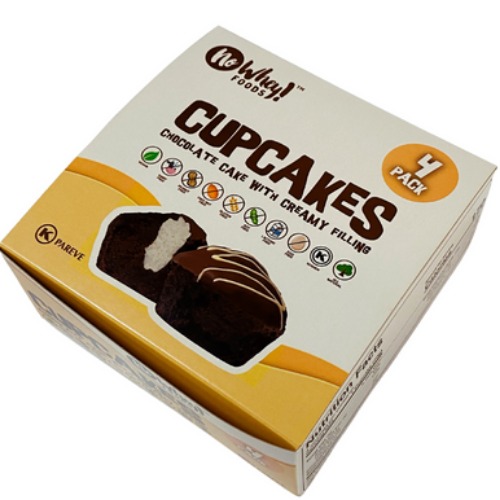 Creamy Filled Cupcakes (4 Pack)