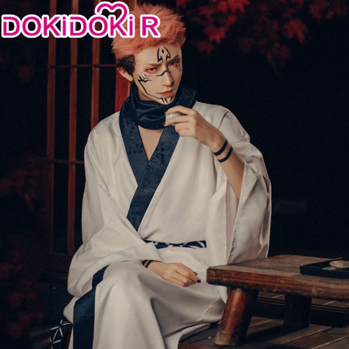 【Ready For Ship】Dokidoki-R Anime Cosplay Ryomen Sukun  Kimono Costume | WOMEN / M