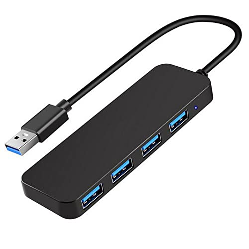 USB 3.0 Hub, VIENON 4-Port USB Hub USB Splitter USB Expander for Laptop, Xbox, Flash Drive, HDD, Console, Printer, Camera,Keyborad, Mouse - 4-Port