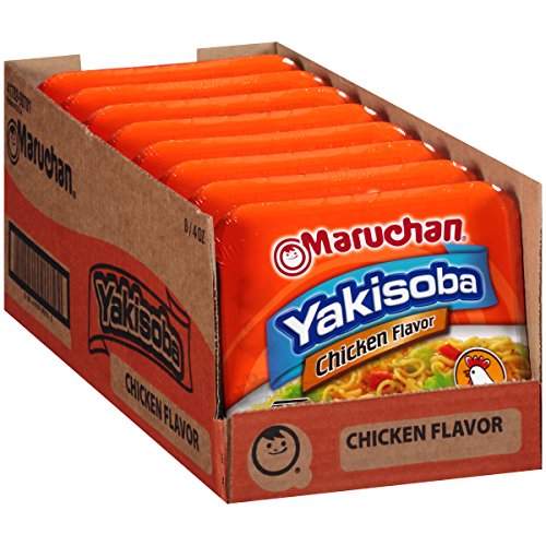 Maruchan Yakisoba Chicken, 4.00 Oz, Pack of 8 - 4 Ounce (Pack of 8) - Chicken