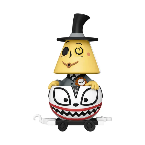 Funko Pop! Train: Nightmare Before Christmas - Mayor in Ghost Cart, Multicolor, 3.75 inches