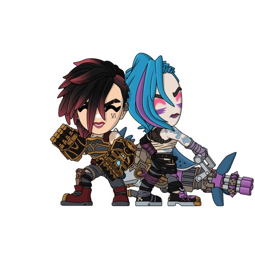 Vi and Jinx | Default Title