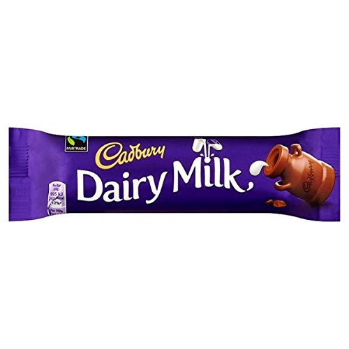 Cadbury Dairy Milk Chocolate 48 x 45g Bars (Bulk Buy) - Milk Chocolate - 1.58 Ounce (Pack of 48)