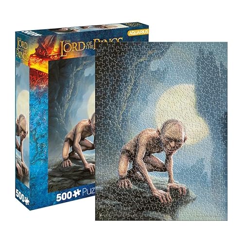 AQUARIUS - Lord of The Rings Gollum 500 Piece Jigsaw Puzzle
