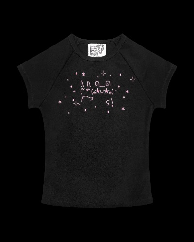MALFUNCTION BABY TEE BLACK | XS