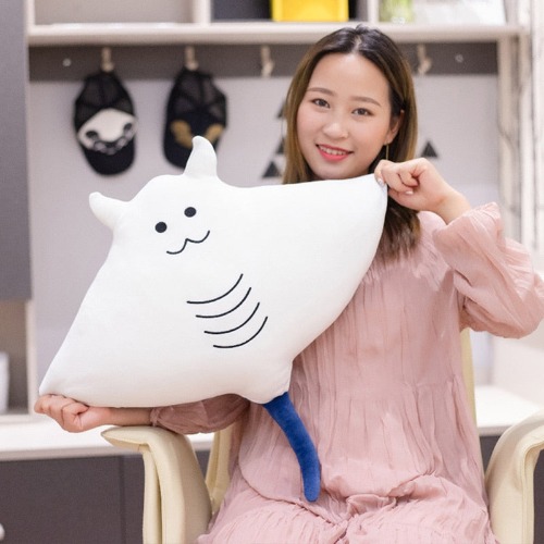 Manta Ray Cushions (3 SIZES) - 20" / 50 cm