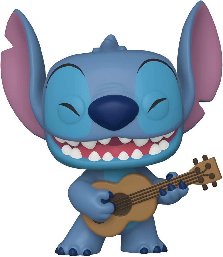 Funko 55615 POP Disney: Lilo and Stitch- Stitch with Ukelele