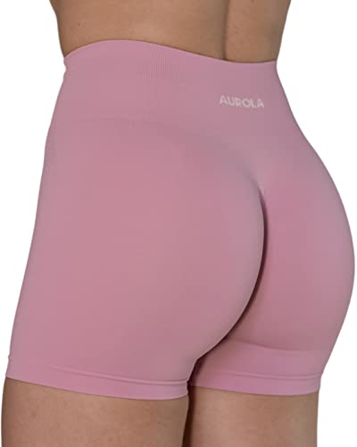 AUROLA Women's Dream Workout Shorts - M - Mauve Mist
