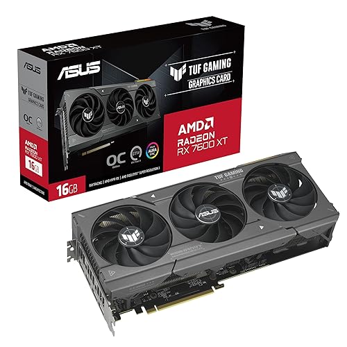 ASUS TUF Gaming Radeon™ RX 7600 XT OC Edition 16GB