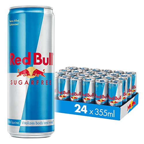 Red Bull Energy Drink Sugar Free 355 ml x24 - Sugarfree - 355 ml (Pack of 24)