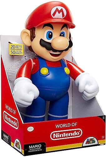 NINTENDO - Super Mario Big Figure - FIRE MARIO 50 CM, 83393
