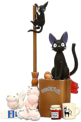 Ensky - Kiki's Delivery Service - Jiji Stacking Figure - Kiki's Delivery Service