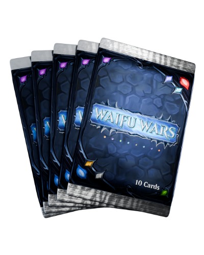 Waifu Wars Series 1 Booster Pack X5 (Pre-Order)
