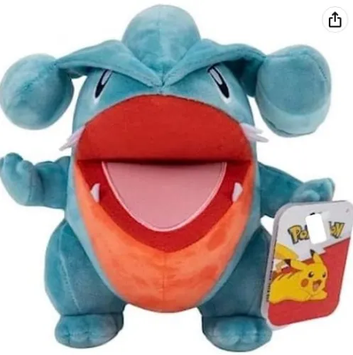 Pokemon 8 Inch Plush Officially Licensed Stuffed Animal Super Soft Cuddly Toy Kids (Gible)