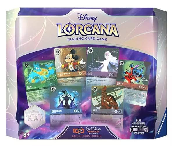 Ravensburger Disney Lorcana: D100 Collector's Edition TCG Gift Set from 8 Years