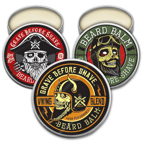 GRAVE BEFORE SHAVE™ BEARD BALM 3 PACK | Default Title