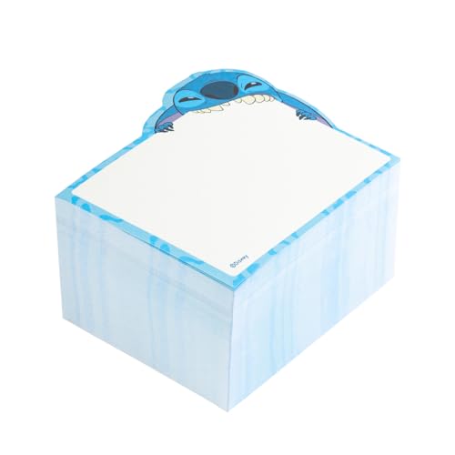Grupo Erik Disney Stitch Memo Block - Sticky Notes | 400 Sheets | 3 x 3 inches - 7.5 x 7.5 cm | Note Block | Stitch Gifts | Stitch Disney Gifts | Stitch Stationery | Disney Gifts - Stitch Memo Block
