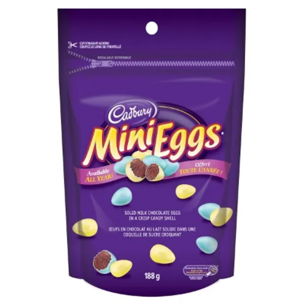Cadbury Mini Eggs (185g / 6.5oz per pack)