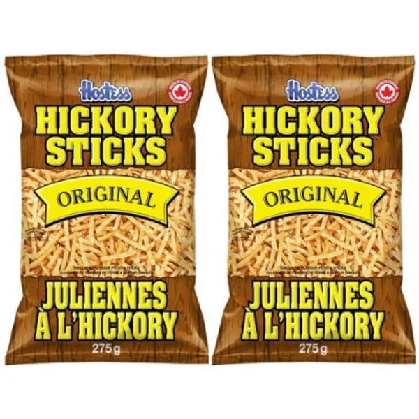 Hostess Hickory Sticks Original Potato Sticks, 275g/9.7oz, 2-Pack (Imported from Canada)