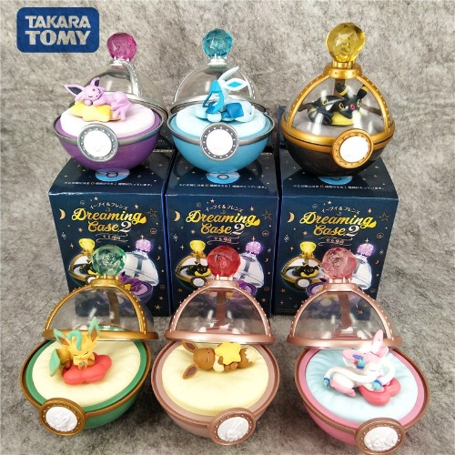 6.92US $ 39% OFF|Pokemon Eevee Family Super Cute Sleeping Pokemon 6 Styles Blind Box Toy Doll Decoration Gift For Little Girl - Fantasy Figurines - AliExpress