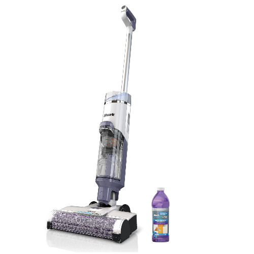 Shark HydroVac Cordless Pro 3-in-1 Vacuum, Mop and Self-Cleaning System, Lightweight, Antimicrobial Brushroll, 12oz Odor Neutralizing Concentrate for Hard Floors and Area Rugs, Polar White, WD200
