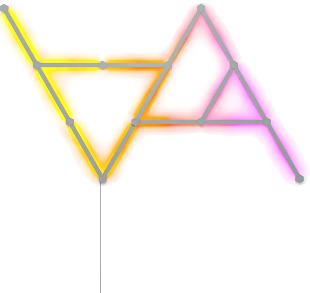 Nanoleaf Lines startpakke 3301946 (15-pk.)