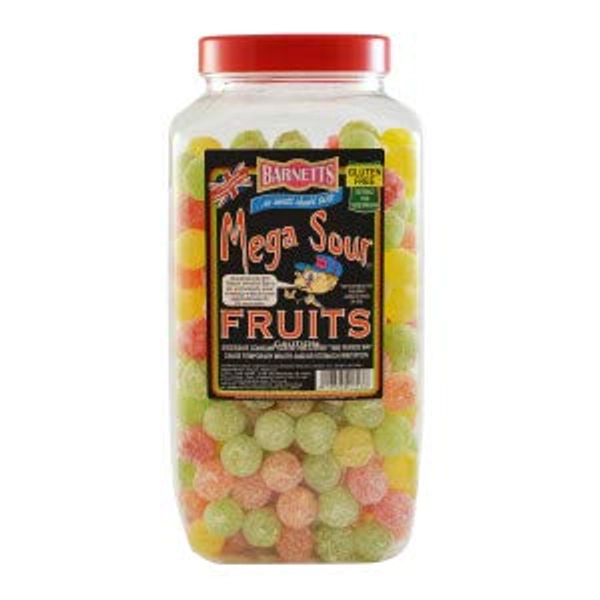 Barnetts Mega Sour Fruits 500g