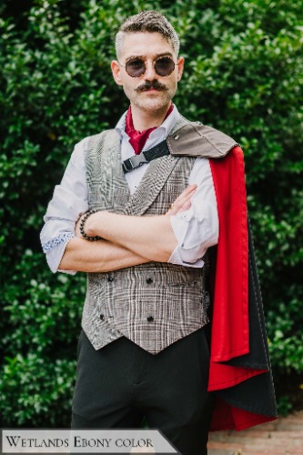 Auditore Cape | Wetlands Ebony