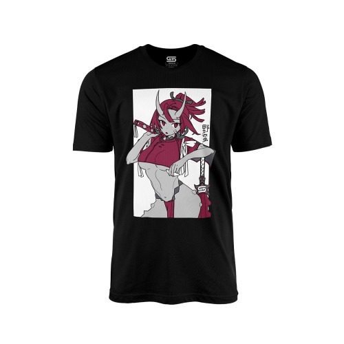 Waifu Shirt S4.6: Yokai | XXL / Black