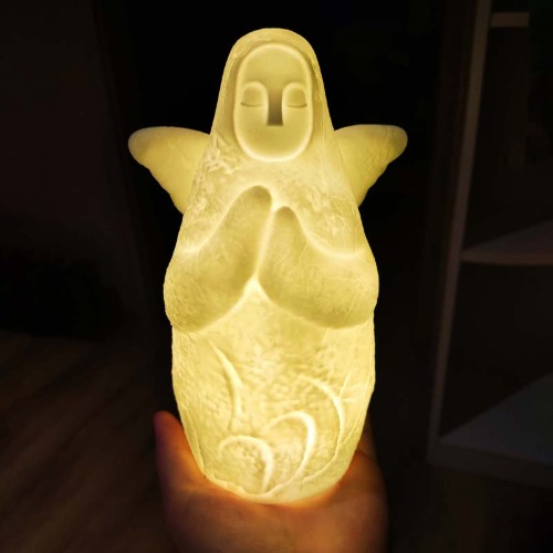 Zelda-inspired Hylia & Horned LED lamps - A