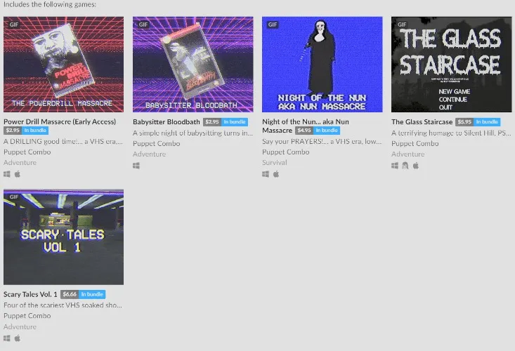 Puppet Combo HORROR Bundle by Puppet Combo