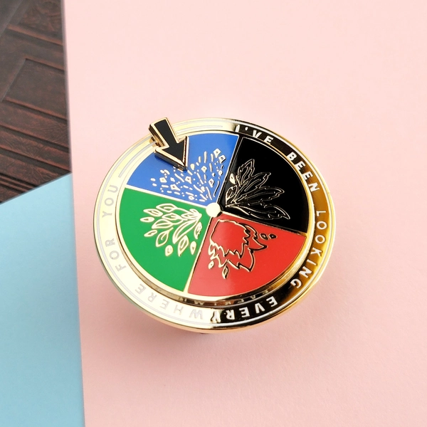 Howl’s Moving Castle Spinner Pin