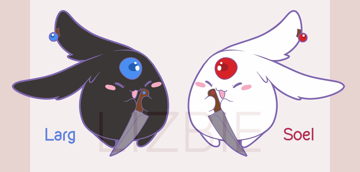 Threatening Mokona Pins